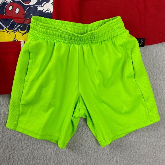 Boy T shirt/‎ Shorts 4T Red Short Sleeve Cotton Crew neck Mickey - Picture 7 of 10